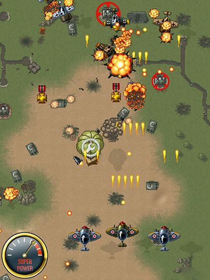Gameplay of the Aces of the Luftwaffe for Android phone or tablet.