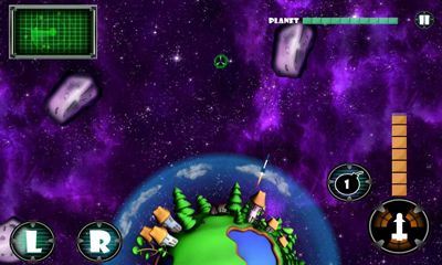 Gameplay of the ACME Planetary Defense for Android phone or tablet.