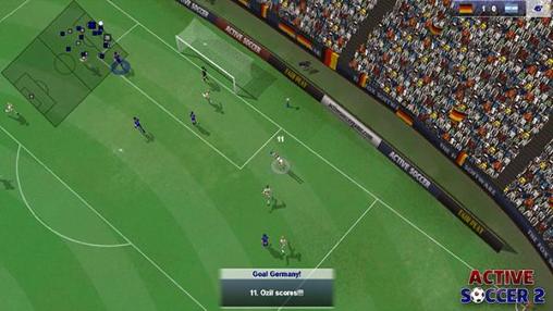 Gameplay of the Active soccer 2 for Android phone or tablet.