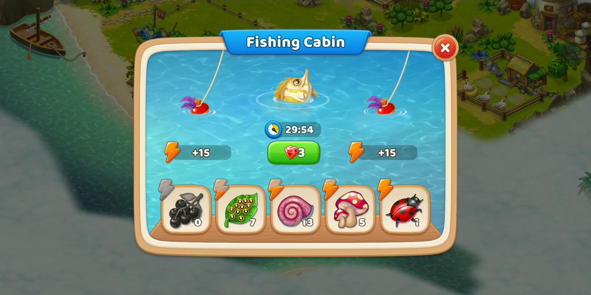Adventure Bay - Paradise Farm - Android game screenshots.