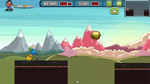 Adventure time run - Android game screenshots.