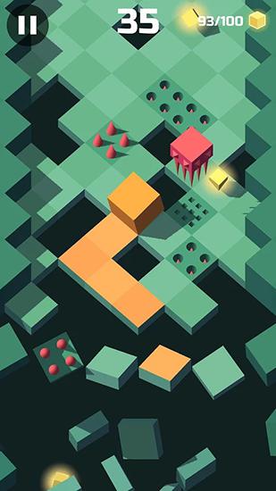 Gameplay of the Adventure cube for Android phone or tablet.
