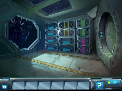 Gameplay of the Adventure escape: Space crisis for Android phone or tablet.