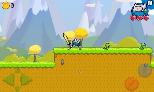 Gameplay of the Adventure time: Game wizard for Android phone or tablet.