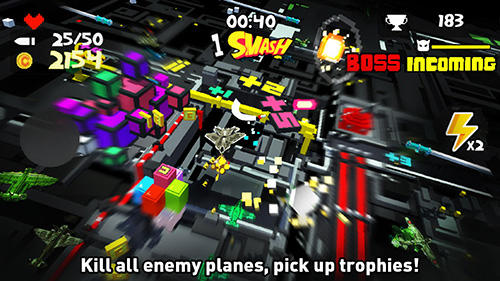 Aero smash: Open fire - Android game screenshots.