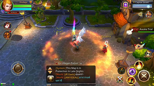Age of savior - Android game screenshots.