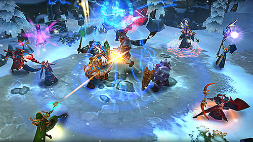 Age of warriors: Dragon discord. Frozen Elantra - Android game screenshots.