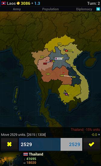 Gameplay of the Age of civilizations: Asia for Android phone or tablet.