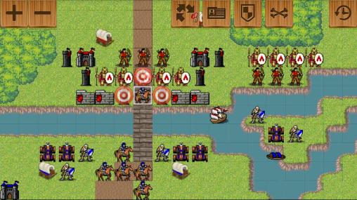 Gameplay of the Age of strategy for Android phone or tablet.