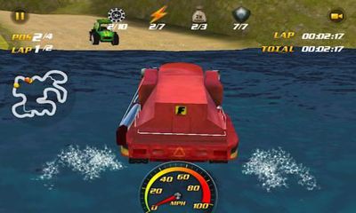 Gameplay of the AgRacer  for Android phone or tablet.