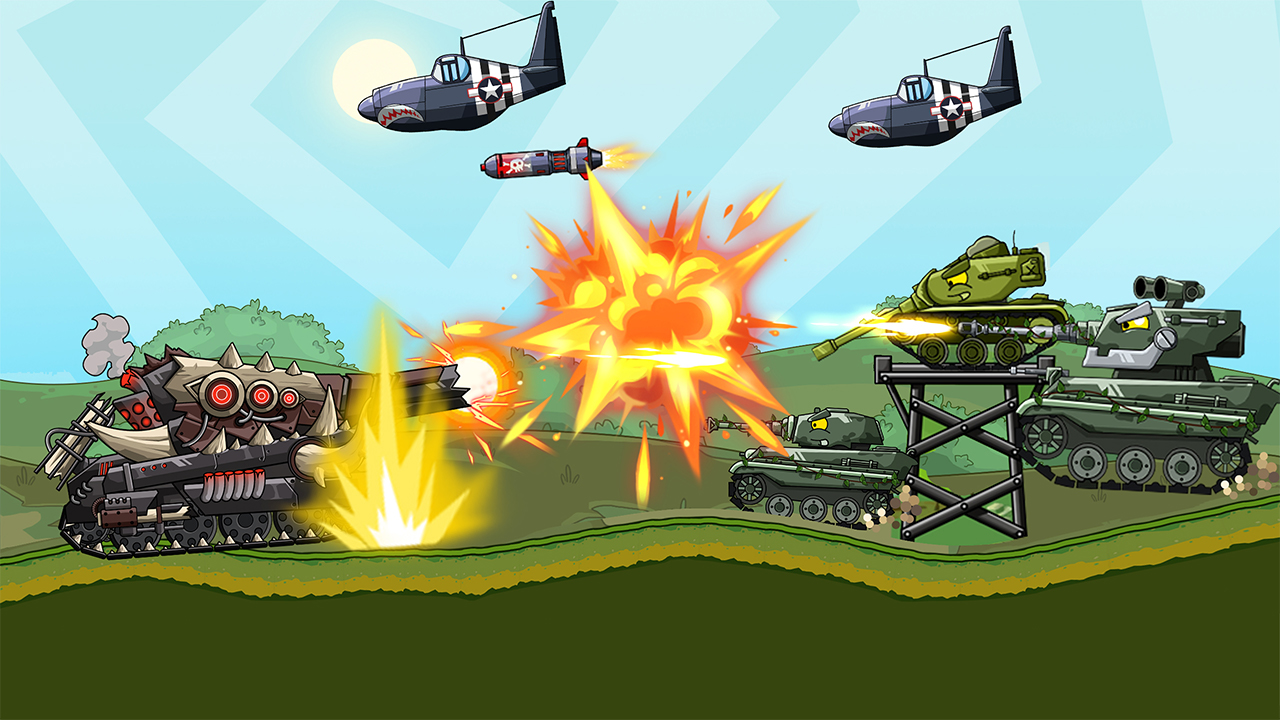 Tank Arena Steel Battle - Android game screenshots.