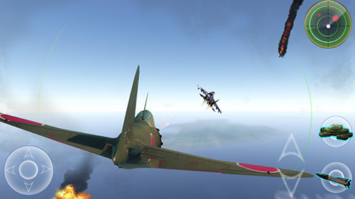 Air combat: War thunder - Android game screenshots.