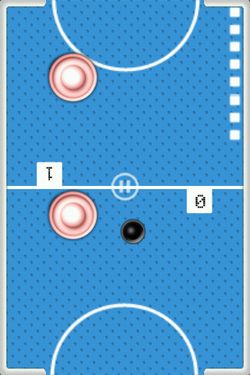Gameplay of the Air Hockey EM for Android phone or tablet.