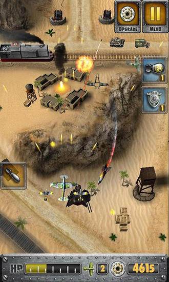 Gameplay of the Air storm HD for Android phone or tablet.