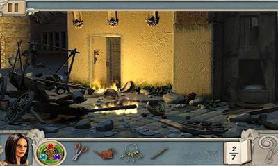 Gameplay of the Alabama Smith in Escape from Pompeii for Android phone or tablet.