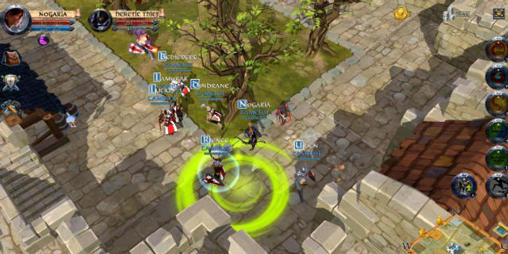 Gameplay of the Albion online for Android phone or tablet.