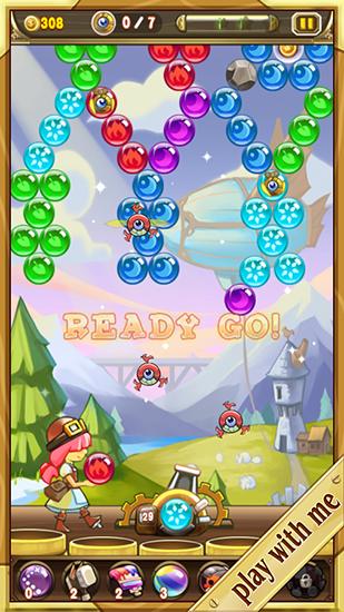Gameplay of the Alchemy bubble for Android phone or tablet.