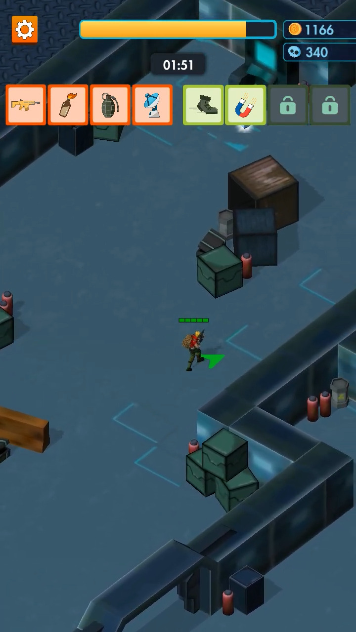 Alien Survivor - Android game screenshots.