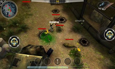 Gameplay of the Alien Shooter EX for Android phone or tablet.
