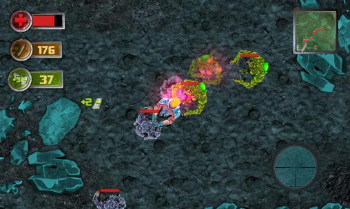 Gameplay of the Alien war for Android phone or tablet.