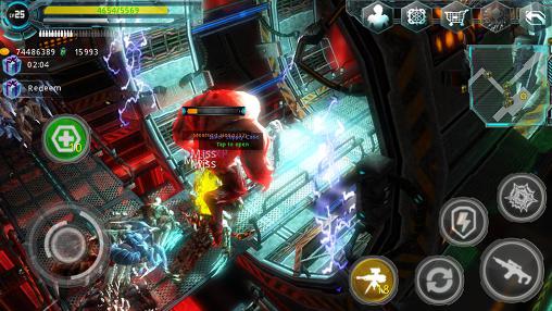 Gameplay of the Alien zone plus for Android phone or tablet.
