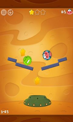 Gameplay of the Aliens like milk for Android phone or tablet.
