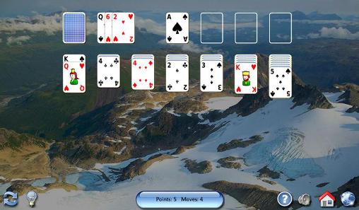 Gameplay of the All-in-one solitaire for Android phone or tablet.