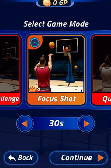 Gameplay of the All-star basketball for Android phone or tablet.