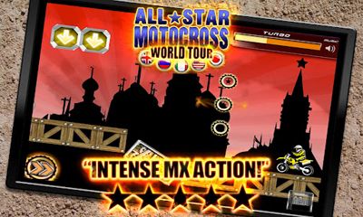 Gameplay of the All star motocross: World Tour for Android phone or tablet.