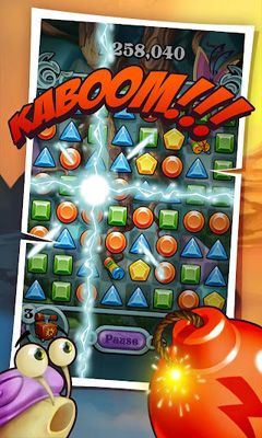 Gameplay of the Diamonds Blaze for Android phone or tablet.
