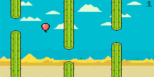Gameplay of the Alone balloon for Android phone or tablet.