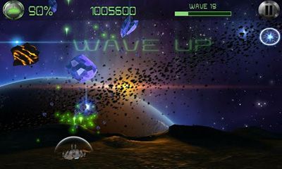 Gameplay of the Alpha Wave for Android phone or tablet.