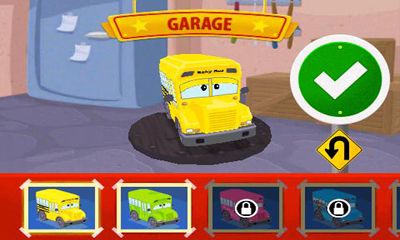 Gameplay of the Alphabet Car for Android phone or tablet.