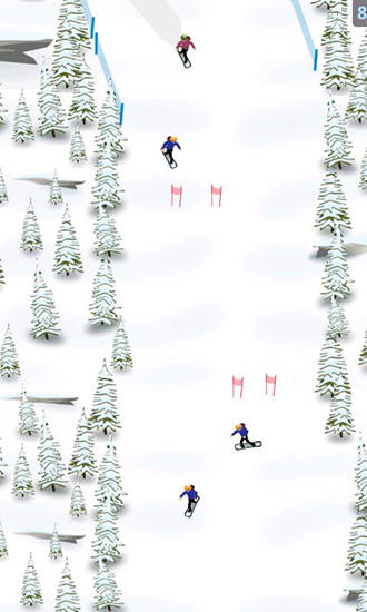 Gameplay of the Alpine boarder for Android phone or tablet.