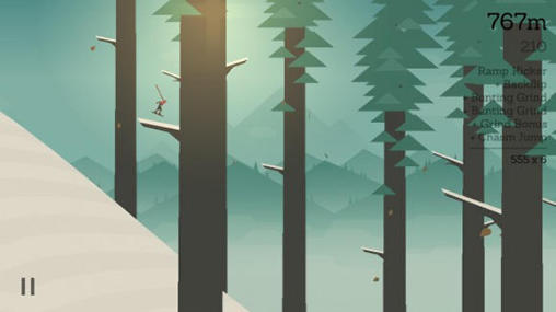 Gameplay of the Alto’s adventure for Android phone or tablet.