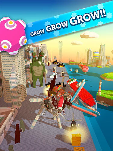 Gameplay of the Amazing katamari damacy for Android phone or tablet.