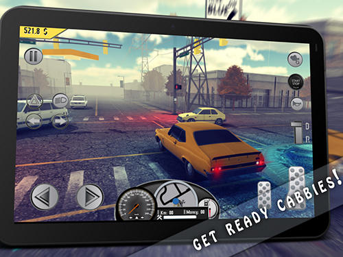 Gameplay of the Amazing taxi sim 1976 pro for Android phone or tablet.