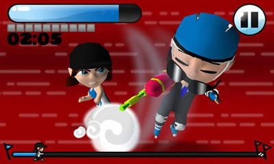 Gameplay of the Amelia vs. the Marathon for Android phone or tablet.