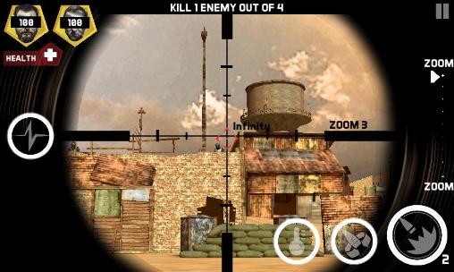 Gameplay of the American snipers for Android phone or tablet.