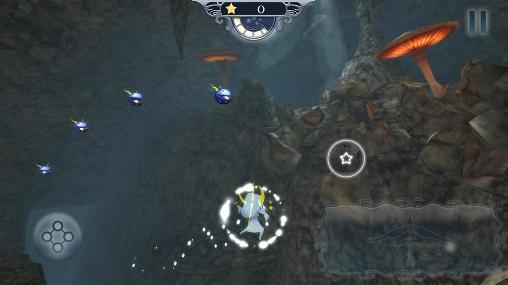 Gameplay of the Amy the starry archer for Android phone or tablet.