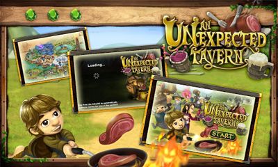 Gameplay of the An Unexpected Tavern for Android phone or tablet.