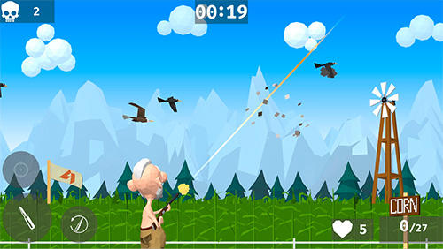 Angry grandpa - Android game screenshots.