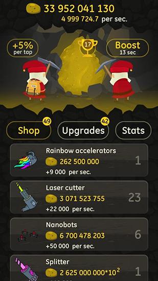Gameplay of the Angry clicker for Android phone or tablet.