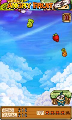 Gameplay of the Angry Fruit for Android phone or tablet.
