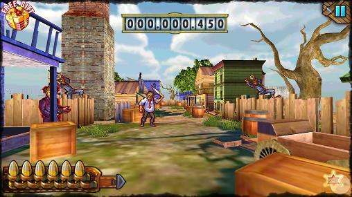 Gameplay of the Angry gun for Android phone or tablet.