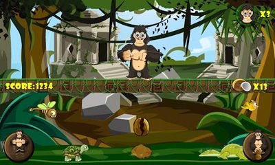 Gameplay of the Angry Temple Gorilla for Android phone or tablet.