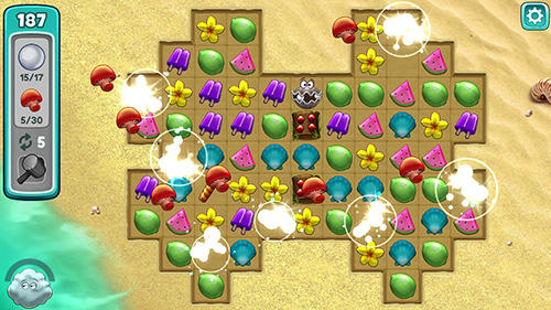 Animal cove: Solve puzzles and customize your island - Android game screenshots.