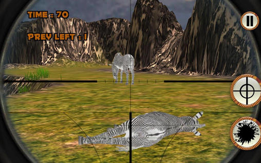 Gameplay of the Animal hunting: Africa for Android phone or tablet.