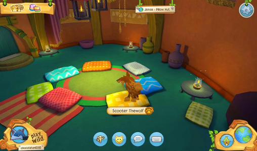 Gameplay of the Animal jam: Play wild for Android phone or tablet.