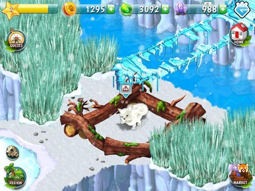 Gameplay of the Animal voyage: Island adventure for Android phone or tablet.